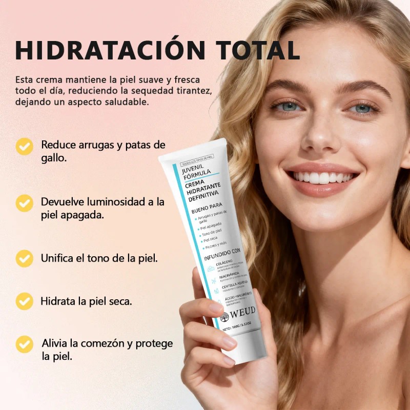 Kit 6 Piezas Cuidado Piel Ácido Hialurónico Con Vitamina C