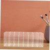 Gatuida Slot Acrylic Lip Gloss Organizer Transparent Makeup Holder Display