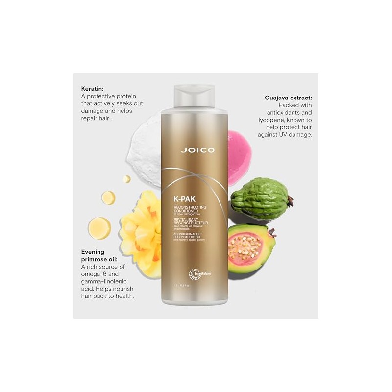 K-PAK Daily Reconstructing Conditioner | For Damaged Hair | Restore