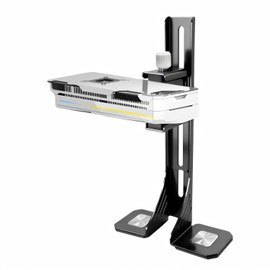 ACIDALIE Black Anti-Sagging GPU Bracket - Compatible with RTX 5070/40/30 Series, Adjustable 30-118mm, Supports 78mm Thick GPUs, Magnetic Base + CD Glossy Decoration