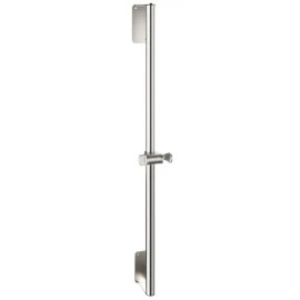 31.5 Inch Stainless Steel Shower Sliding Bar Brushed Nickel Bathroom Accessories Free Drilling Category Shower Curtain Polescolor: As Picture Color
