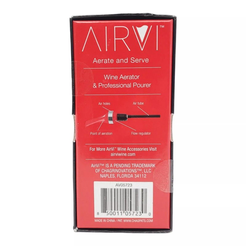 AirVi Wine Aerator & Professional Pourer Premium Wine Decanter Pouring