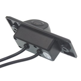 Auto Nachtsicht Rückfahrkamera Einparkkamera Einparkhilfe Farbkamera Rückfahrsystem Einparkkamera Wasserdicht für VW Touareg/Tiguan Santana/Polo/Skoda Scirocco Fabia/Golf 4/5/6 Variant/Cayenne