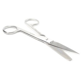 BlueInox Medical Dressing Scissors Sharp/Blunt 14 cm Stainless Steel Straight Blade