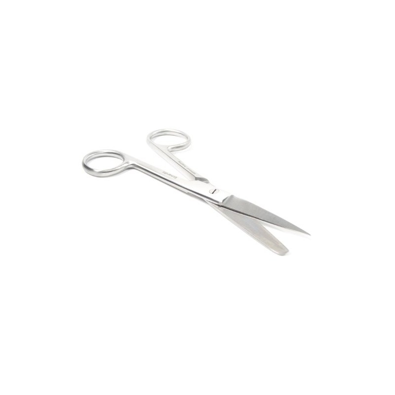 BlueInox Medical Dressing Scissors Sharp/Blunt 14 cm Stainless Steel Straight Blade