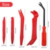 DIANN Auto Trim Removal Tool Set 5pcs Plastic Pry Tool