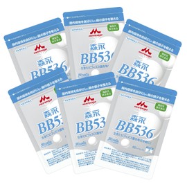 Morinaga BB536 45 Capsules, Aluminum Pouch Package! Set of 6 (3 Capsules per Day x 90 Days)