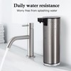 LAOPAO Soap Dispenser, Rechargeable Automatic Soap Dispenser Stainless Steel Touchless
