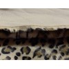 Super Luxury Faux Fur Fabric Material Smooth Leopard 1MTR