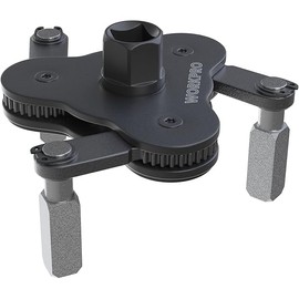 WORKPRO Universal Oil Filter Wrench Adjustable, Magnetic Oil Filter Removal Tool, Oil Filter Change Set, Ideal for Engine Filters, Conduit, & Fittings…