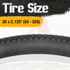ZUKKA 26 x 2.125 Bike Tire 2 Pack 26 x
