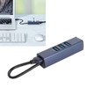 USB to Ethernet Adapter 4 Ports 100Mbps 5Gbps Aluminium Alloy