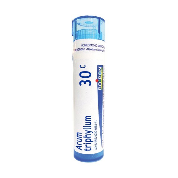 Boiron Arum Triphyllum 30C, 80 Pellets, Homeopathic Medicine for Hoarseness