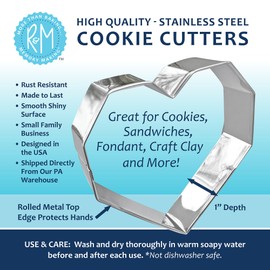 R&M Twin Pop cookie cutter, Popsicle Cookie Cutter, 3.75" - Stainless Steel