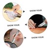Healeved 12pcs Fish Bone Tongs Stainless Steel Material and Food