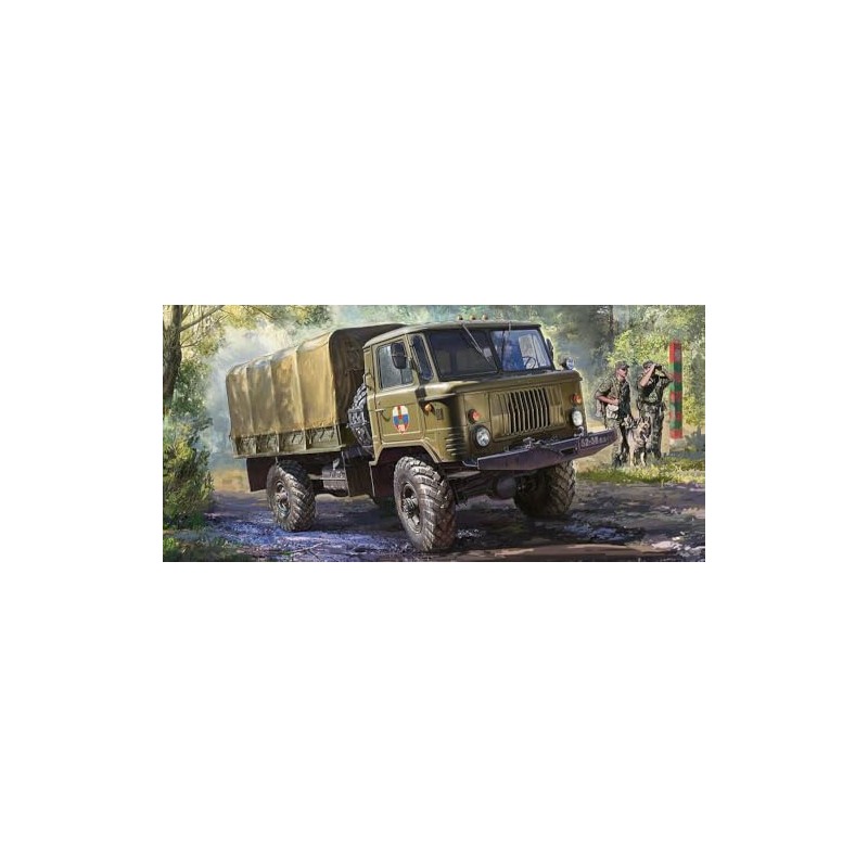 Zvezda - 1/35 GAZ 66 - Modellismo in plastica -