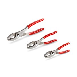 TEKTON Slip Joint Pliers Set, 3-Piece (6-1/2, 8, 10 in.) | PGA10103 | Made in USA