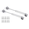 2 Pack 20N/4.4 lb Hydraulic Support Cabinet Hinge,Lift Support, Soft