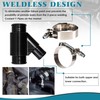 BELIFLY Weldless Dual Radiator Coolant Y-Pipe Compatible with Dodge Ram