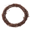 VBS Wreath Grape Vines Natural Bound Diameter 15 cm
