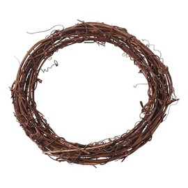 VBS Wreath Grape Vines Natural Bound Diameter 15 cm