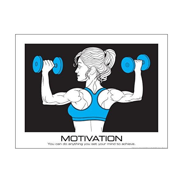 Fitnus Chart Series Female Dumbbell Shoulder Press Inspire Pose 18