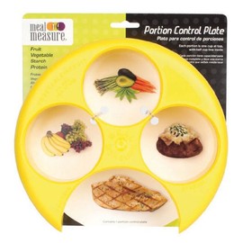 Meal Measure - Portion Control Plate (Yellow)