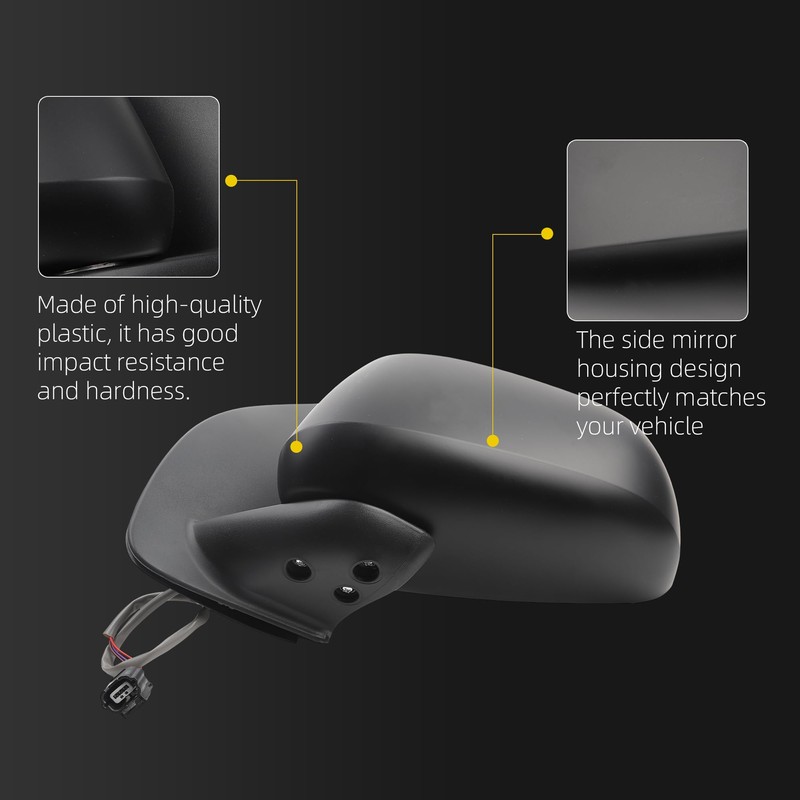 Left Driver Side Mirror Compatible with 2005-2021 Nissan Frontier