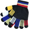 Dublin Magic Pimple Grip Riding Gloves - Black Multi