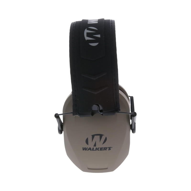Walker's Razor Slim Passive Earmuff - Ultra Low-Profile Earcups -