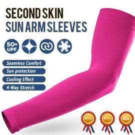 Arm Sleeves Men UV Protection, Cooling Sun Sleeves,Perfect for Gardening with Thumb Holes