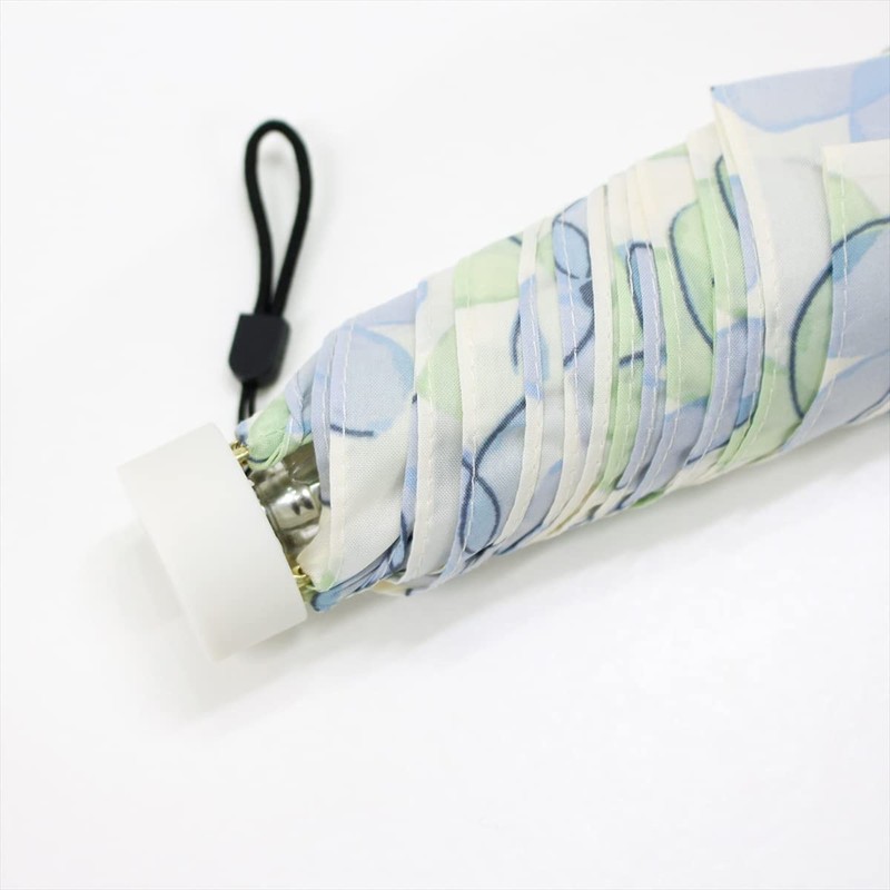 Nifty Colors 1622LG Folding Umbrella, Clear Flower Mini 55