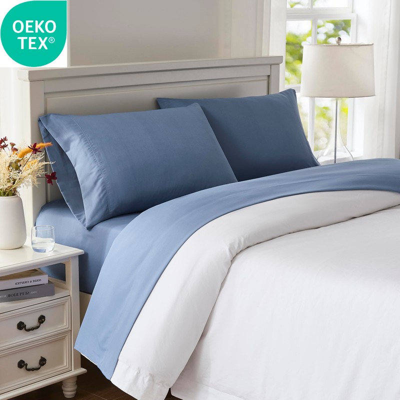 Cozy Soft Cooling 4 piece Sheet Set - Luxurious, Supreme