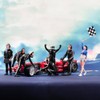 SOUFORCE 1/18 Scale 7pcs Scene Props Figure Racing Driver Six