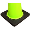 Troy Safety 36" Lime Safety Traffic PVC Cones with 6"