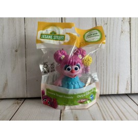 Abby Cadabby Sesame Street Bath Fizzies + Abby Cadabby Toy Figure New Stocking Stuffers Kid