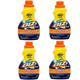 Biz Stain and Odor Eliminator 50 Ounce (4 pack)