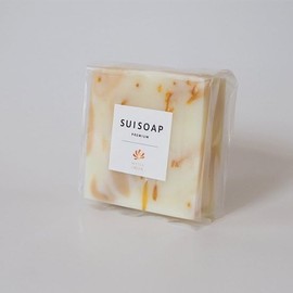 Tsubaki & Calendula Soap, Solid Soap, Natural Ingredients Free, Moisturizing, For Whole Body, Sensitive Skin Friendly SETTLA GREEN
