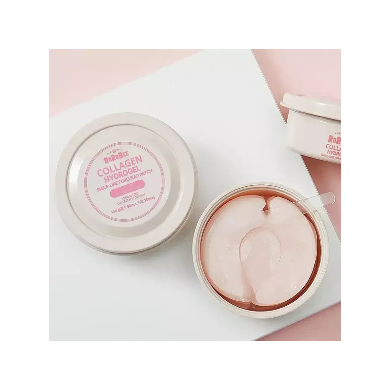 Loroskiny 팔자 미간주름패치 90매 콜라겐 하이드로겔 팔자 미간 주름 패치
