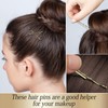 KANPRINCESS - Juego de 100 horquillas para el pelo de