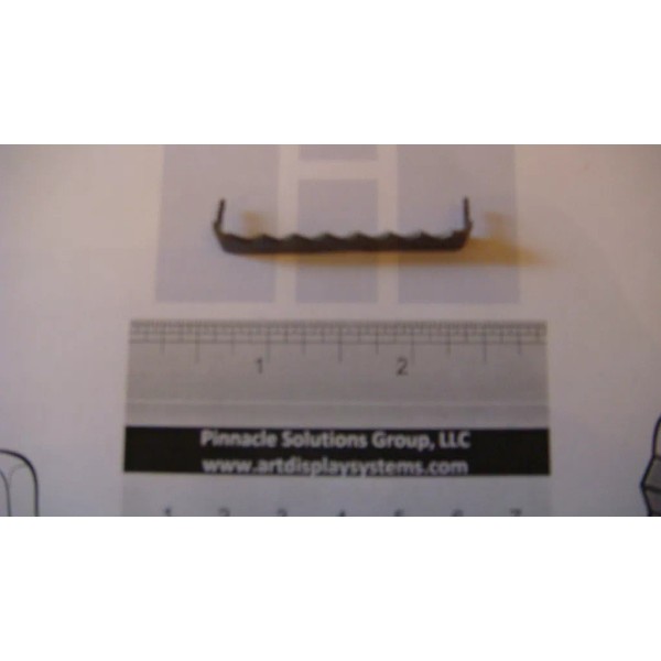 ART DISPLAY SYSTEMS 300 NO NAIL LARGE BLACK SAWTOOTH HANGERS
