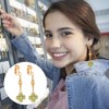 UNICRAFTALE 30Pcs Stainless Steel Clip-On Earring Findings with Loop Clip-on