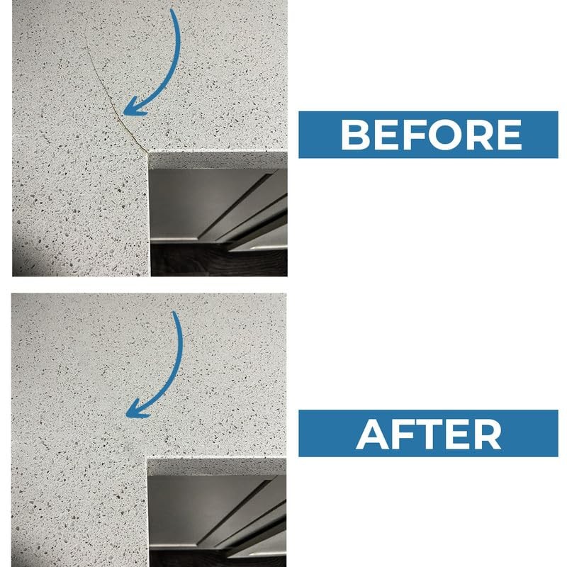 Quartz Countertop Repair Kit (6 Pcs Set), Marble and Granite