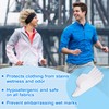 Alpinleux 50 Pcs Collar Protectors for Mens Shirts, Disposable Shirt
