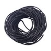 PH PandaHall 10m 2mm Cowhide Leather Cord Black Necklace Cord