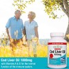Natures Aid Cod Liver Oil, 1000 mg, 180 Softgel Capsules
