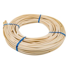 5.75 mm Round Reed # 9 | 1 Pound Coil | Rattan Reed for Basket Weaving and Wicker Furniture Making | Basketry, Wicker Weaving and Wicker Repair Supplies | UA-575RR