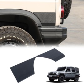 Tumukiw Rear Bumper Side Guard Trim Cover Compatible with INEOS Grenadier 2020-2025 Rear Fender Flare Corner Guards Protector Cover Exterior Accessories