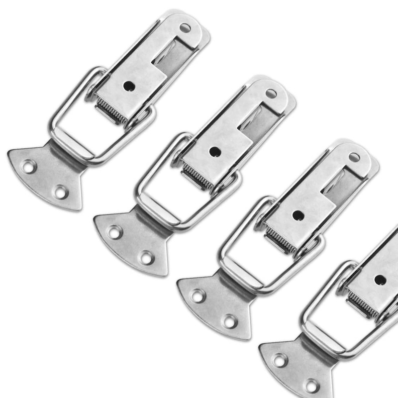 WMYCONGCONG 4 Pack 304 Stainless Steel Spring Loaded Toggle Latch