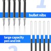 0.7mm Refills Black Retractable Pen Refills Ballpoint Pen Refills Black